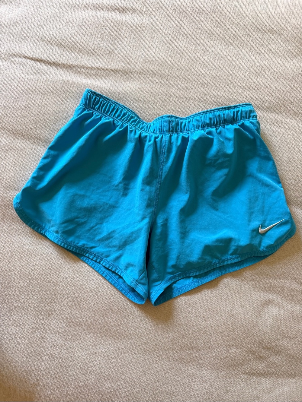 Nike Women's Bright Teal Athletic Running Shorts